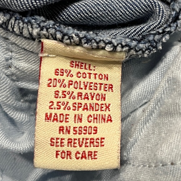 Reba Raw Hem Stretchy Skinny Medium Wash Denim Blue Jeans - Women’s Size 12 - Picture 13 of 16